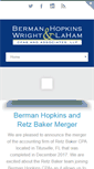 Mobile Screenshot of bermanhopkins.com